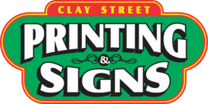 Clay Street Printing and Signs logo